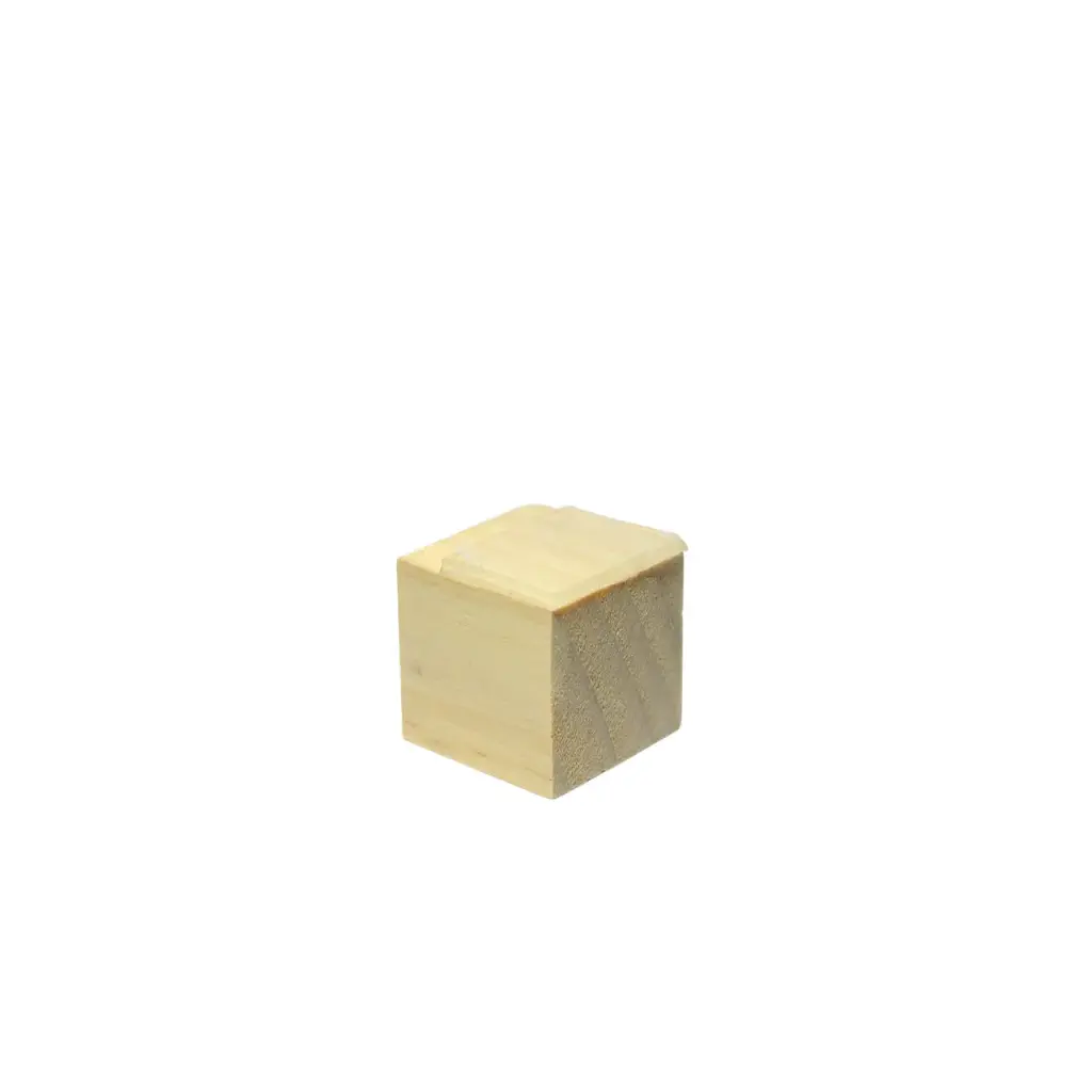 Accessoire : cube bois 2.5 cm