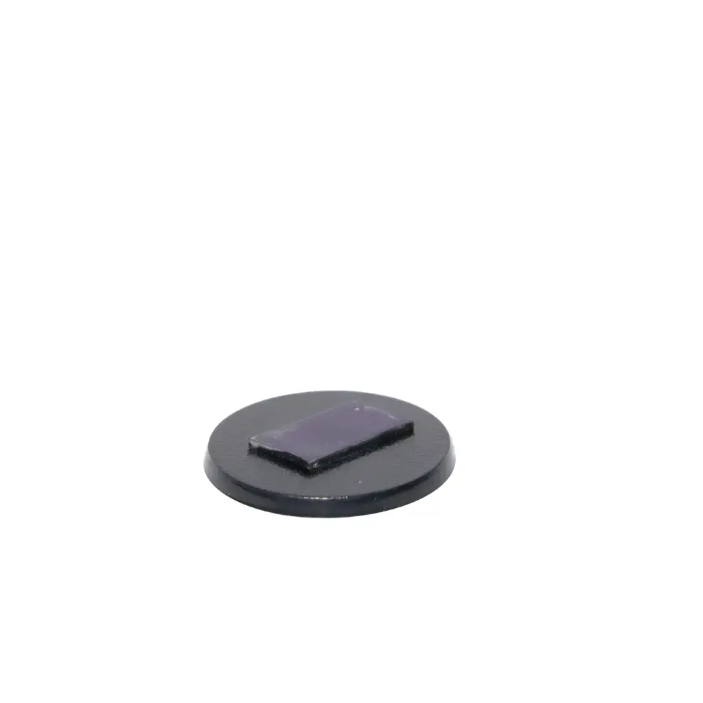 Portoir rond noir Ø4cm avec nanogel 