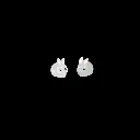 Figurine de lapin phosphorescent