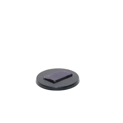 Portoir rond noir Ø5cm avec nanogel