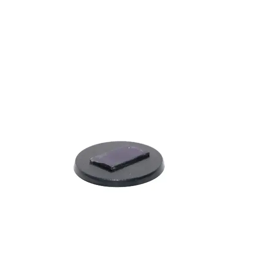Portoir rond noir Ø4cm avec nanogel 