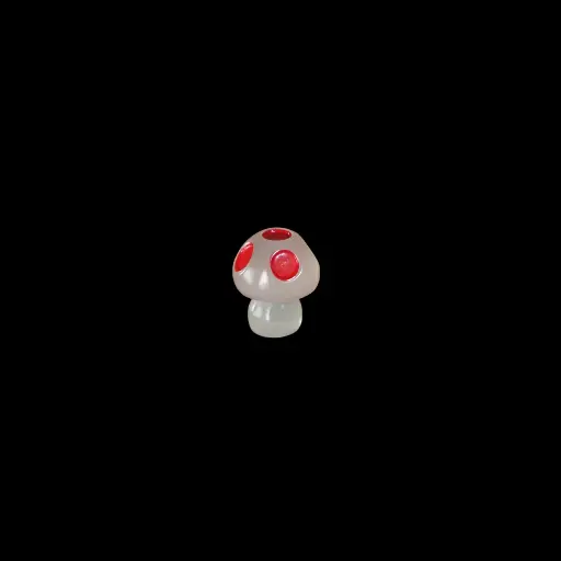 Figurines de champignons phosphorescents